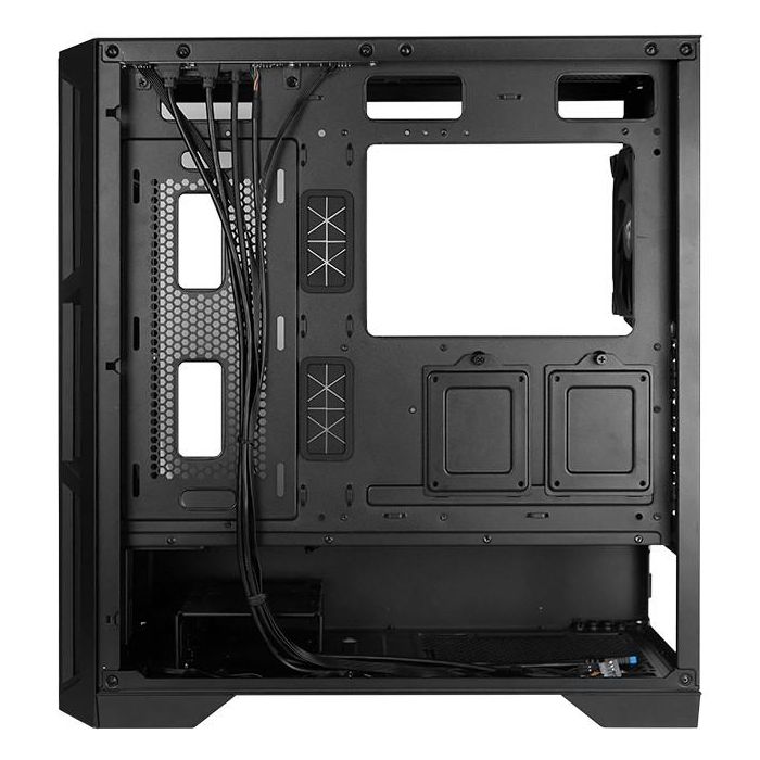 Chieftec GA-01B-M-OP Caja Gaming Midi Tower ATX Negra para PC de Juego con Panel de Vidrio Templado 4