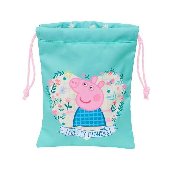 Portameriendas Peppa Pig Pretty flowers Amarillo Menta 0 Portameriendas Peppa Pig Pretty flowers Amarillo Menta 0