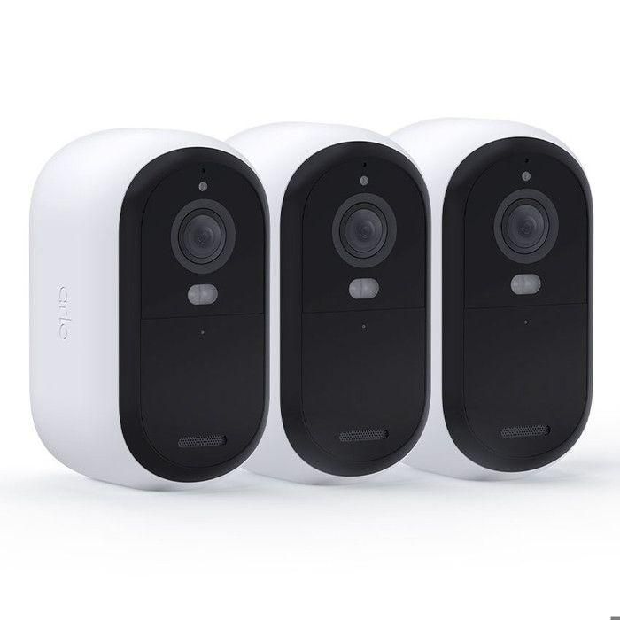Arlo ARL1712272881981 Cámara de seguridad conectada Essential2 Pack de 3, resolución 2K, visión nocturna a color Arlo ARL1712272881981 Cámara de seguridad conectada Essential2 Pack de 3, resolución 2K, visión nocturna a color