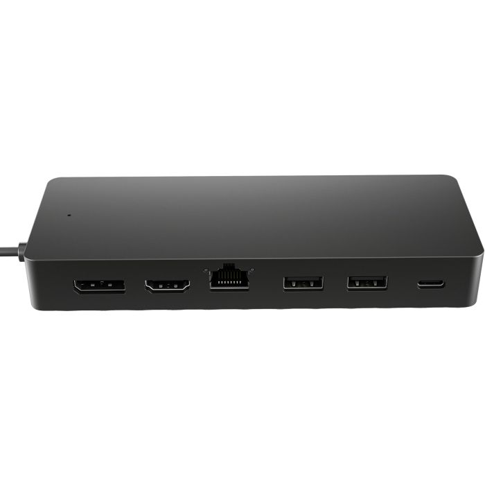 HP Universal USB-C Multiport Hub con 7 Puertos, Doble Pantalla 4K (HDMI 2.0, DisplayPort 1.2) y Power Passthrough para PC 0 HP Universal USB-C Multiport Hub con 7 Puertos, Doble Pantalla 4K (HDMI 2.0, DisplayPort 1.2) y Power Passthrough para PC 0