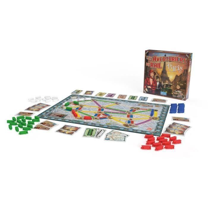 Rail Adventurers Paris - Asmodée - A partir de 8 años 1 Rail Adventurers Paris - Asmodée - A partir de 8 años 1