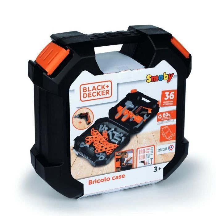 Smoby Black & Decker Estuche DIY 3032163609384 a partir de 3 años 0 Smoby Black & Decker Estuche DIY 3032163609384 a partir de 3 años 0