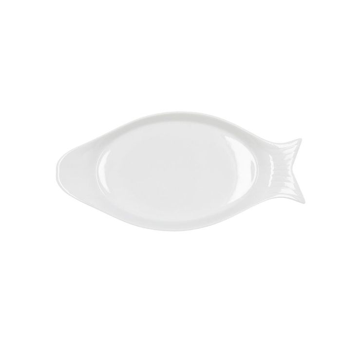 Fuente Forma Pez Porcelana Gastro Quid 32.5x15.5x2.5 cm (6 Unidades)