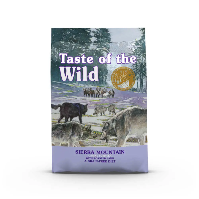 Taste of the Wild Canine Adult Sierra Mountain Cordero 5,6 kg