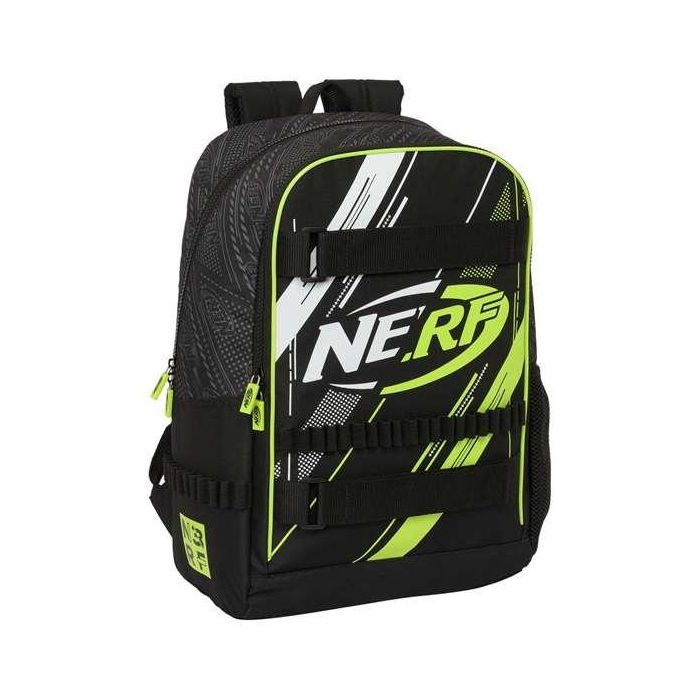 Mochila Escolar Nerf Get ready Negro 31 x 44 x 17 cm Mochila Escolar Nerf Get ready Negro 31 x 44 x 17 cm