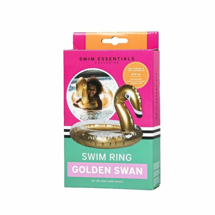 Flotador Hinchable Swim Essentials Swan Glitter 1