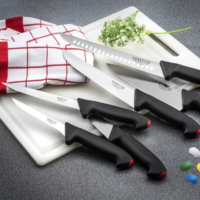 Cuchillo Carnicero Pro Tech Sabatier 20 cm (6 Unidades) 1