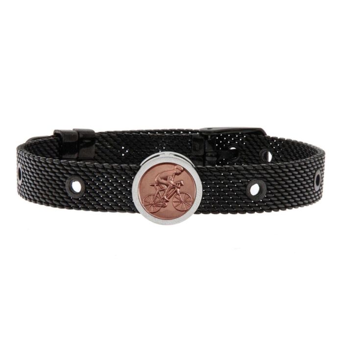 Pulsera Hombre Talent Jewels TJA-1-01-02-2-235 Negro