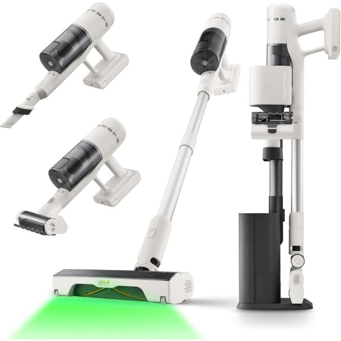 Roborock ROB6974653813628 Aspiradora Escoba Inalámbrica H60 HUB con Estación de Vaciado Automático, Batería 60 min, 115 AW