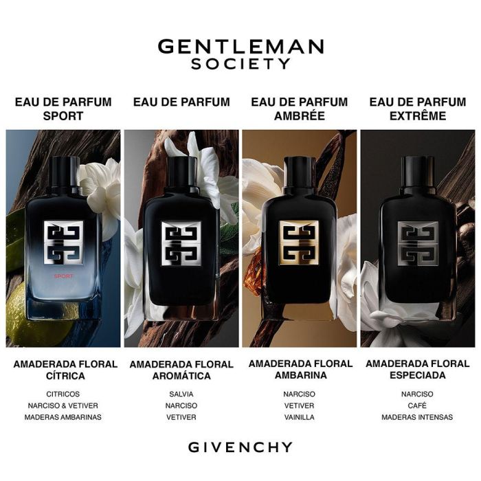 Givenchy Gentleman Society Sport Eau de Parfum Vaporizador 100 ml - Fragancia Hombre con Notas de Limón, Narciso y Vetiver 2 Givenchy Gentleman Society Sport Eau de Parfum Vaporizador 100 ml - Fragancia Hombre con Notas de Limón, Narciso y Vetiver 2