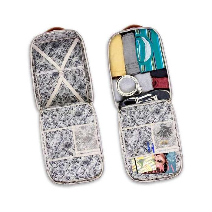 Karactermania Mochila Mercury Cabin Mickey Mouse Face Multicolor 25 x 20 x 40 cm Poliéster 9 Karactermania Mochila Mercury Cabin Mickey Mouse Face Multicolor 25 x 20 x 40 cm Poliéster 9