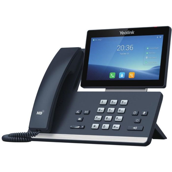 Yealink SIP-T58W Teléfono IP VoIP Gris 7" LCD Táctil con WiFi, Bluetooth y PoE