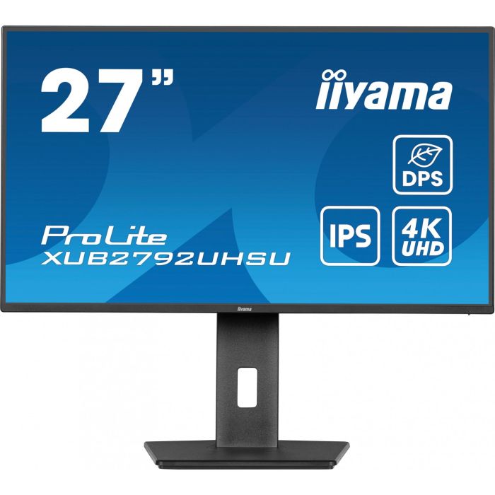 iiyama XUB2792UHSU-B6 Monitor 27" 4K Ultra HD IPS 60Hz 4ms con USB, HDMI, DisplayPort y Altavoces Negro 1 iiyama XUB2792UHSU-B6 Monitor 27" 4K Ultra HD IPS 60Hz 4ms con USB, HDMI, DisplayPort y Altavoces Negro 1