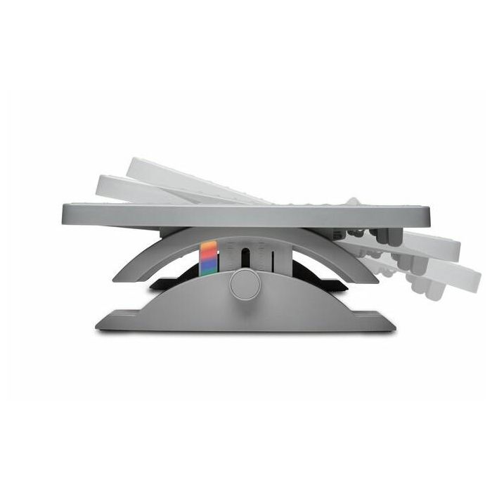 Kensington Reposapiés SmartFit Solemate Pro Ergonómico K50409EU, ajuste de altura y ángulo, mejora postura, gris 9 Kensington Reposapiés SmartFit Solemate Pro Ergonómico K50409EU, ajuste de altura y ángulo, mejora postura, gris 9