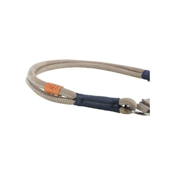 Trixie TRI4047974171509 Collar Semi-Estrangulador BE NORDIC de Piel Gris L-XL 55 cm Ø 10 mm 2