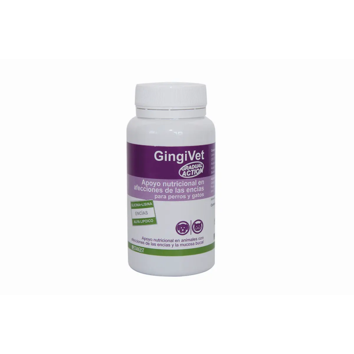 Stangest Gingivet 60 Comprimidos - Suplemento para Encías y Mucosa Bucal en Perros y Gatos Stangest Gingivet 60 Comprimidos - Suplemento para Encías y Mucosa Bucal en Perros y Gatos