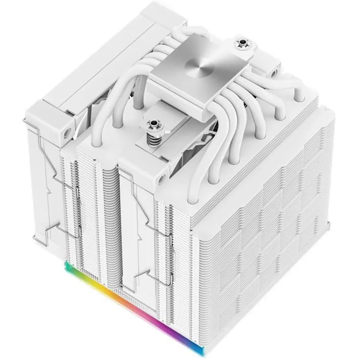 Deepcool DEE1701162171136 Disipador de CPU Digital con 2 ventiladores de 120 mm - Blanco 2