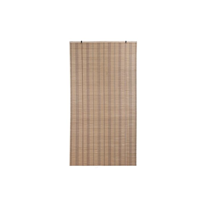 DKD Home Decor Estor Enrollable Tropical Bambú Multicolor para Puerta 120x230 cm 4