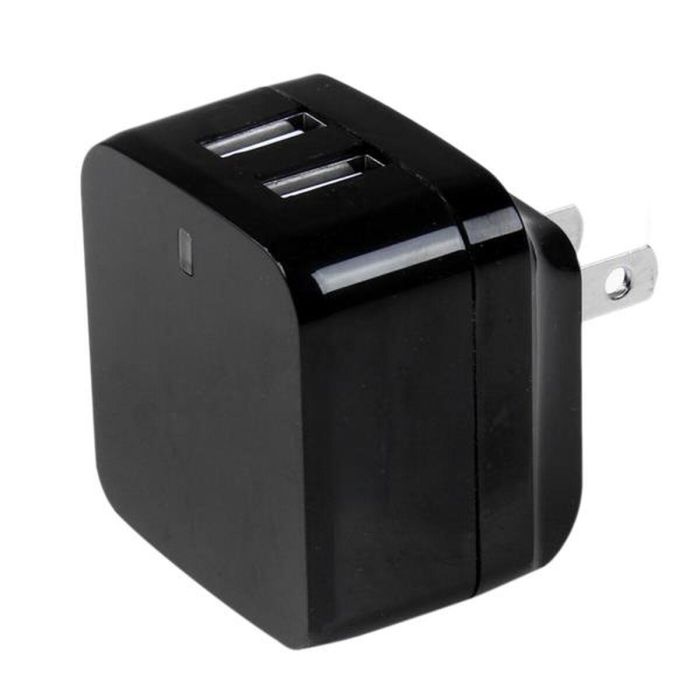 Cargador de Pared Startech USB2PACBK Negro