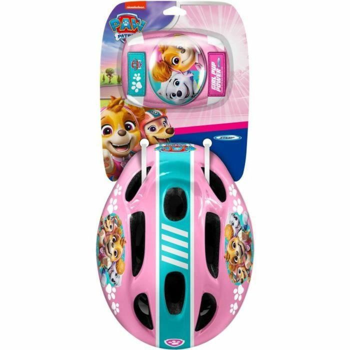PAW PATROL PAT3496273405074 Set de Protecciones Completas para Patines con Casco, Coderas y Rodilleras en Color Rosa 1 PAW PATROL PAT3496273405074 Set de Protecciones Completas para Patines con Casco, Coderas y Rodilleras en Color Rosa 1