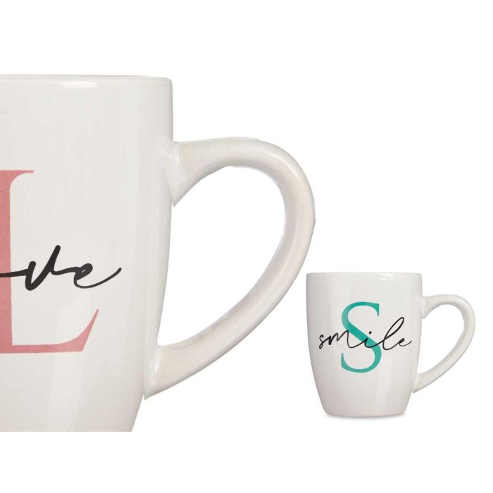 Taza Porcelana L S Surtidos Vessia 12X10CM (27 Unidades) 3 Taza Porcelana L S Surtidos Vessia 12X10CM (27 Unidades) 3
