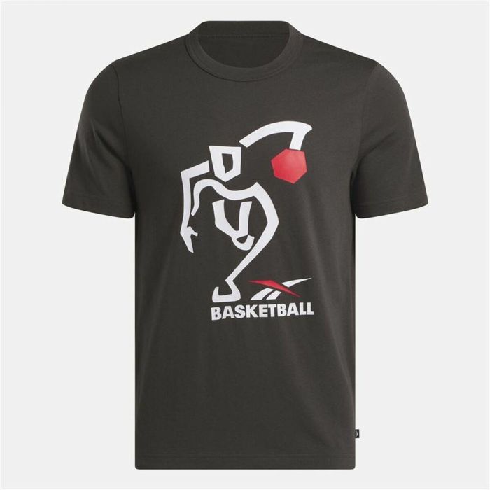 Camiseta de Manga Corta Hombre Reebok Gs Hs Attack Tee Negro 4