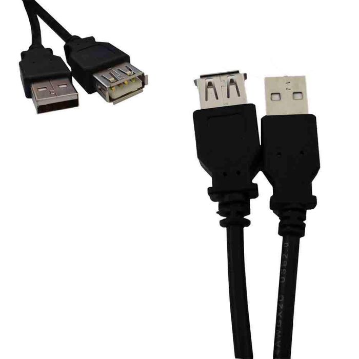 Cable usb 2.0 macho - hembra 5m