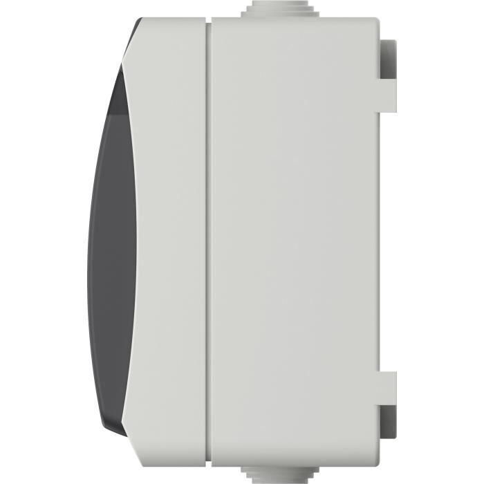 Aquatop GAO Toma de Corriente 2P+T IP54 Impermeable, Resistente al Agua y al Polvo para Exterior, NF-compatible 2 Aquatop GAO Toma de Corriente 2P+T IP54 Impermeable, Resistente al Agua y al Polvo para Exterior, NF-compatible 2