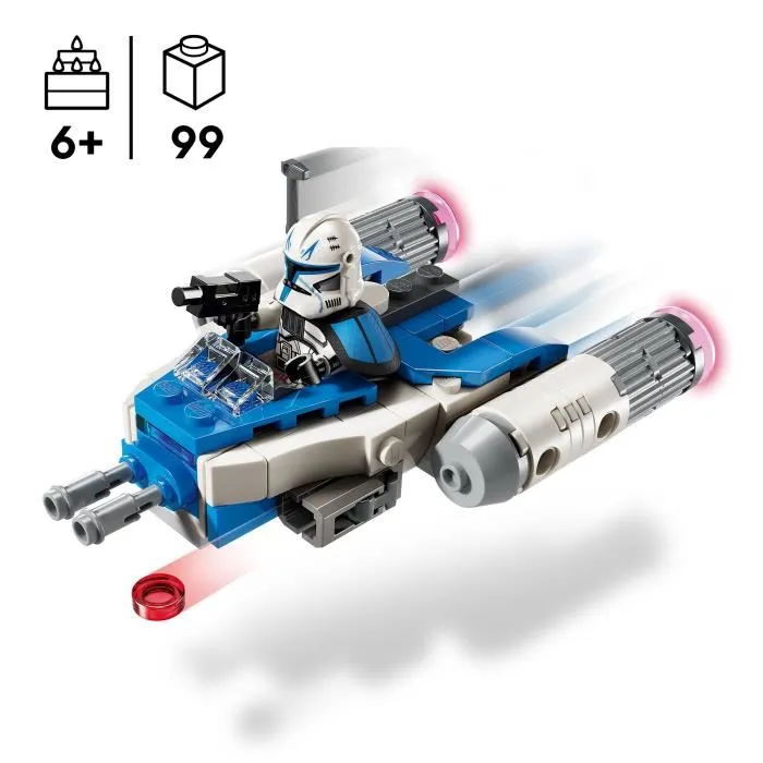 Lego Star Wars 75391 The Clone Wars Microfighter Ala-Y del Capitán Rex - Barco 1