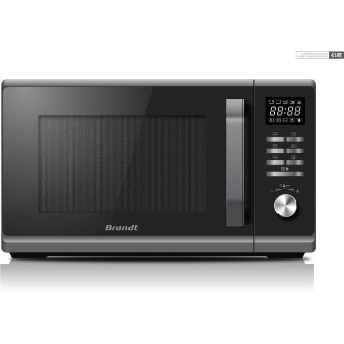 Brandt SE2300S Microondas monofunción 23L 800W Plateado con Autoprograma y Descongelación Rápida 0 Brandt SE2300S Microondas monofunción 23L 800W Plateado con Autoprograma y Descongelación Rápida 0