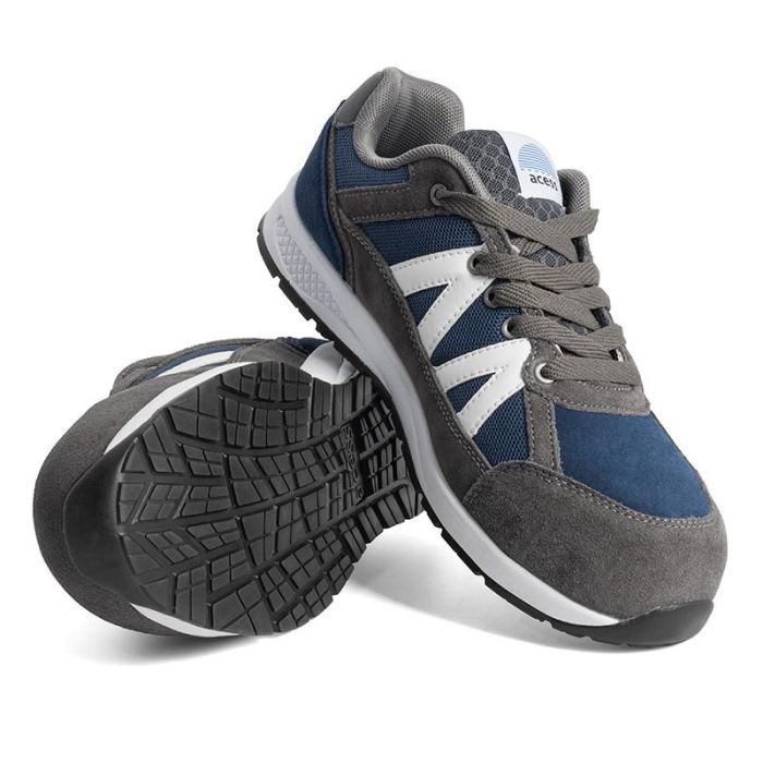 Zapato Seguridad Acess Serraje Color Azul Marino T/Calzado Numero 38 Acess 1
