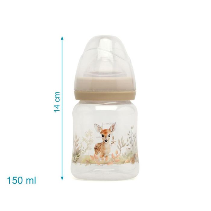 Biberón 150 mL Beige + 0 3