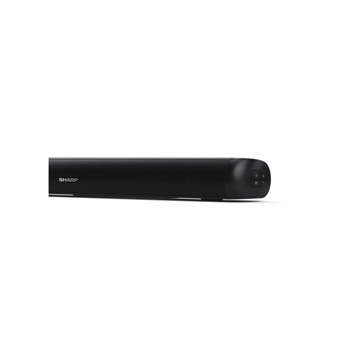 Sharp HT-SB107 Soundbar 2.0 Canales 90W Negro con Bluetooth 4.2, HDMI y USB 3