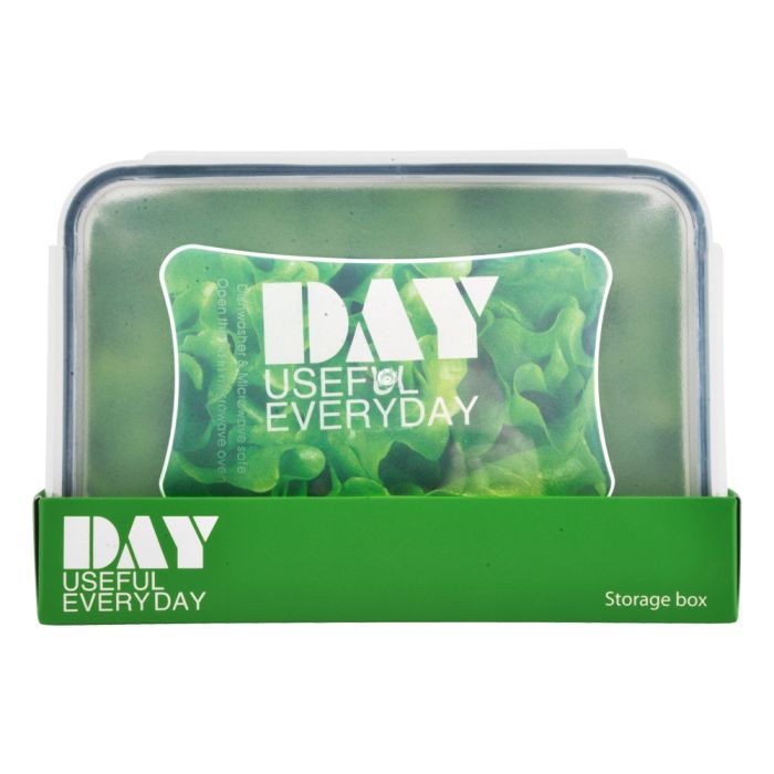 Caja de almacenamiento 1.5l transparente day 6