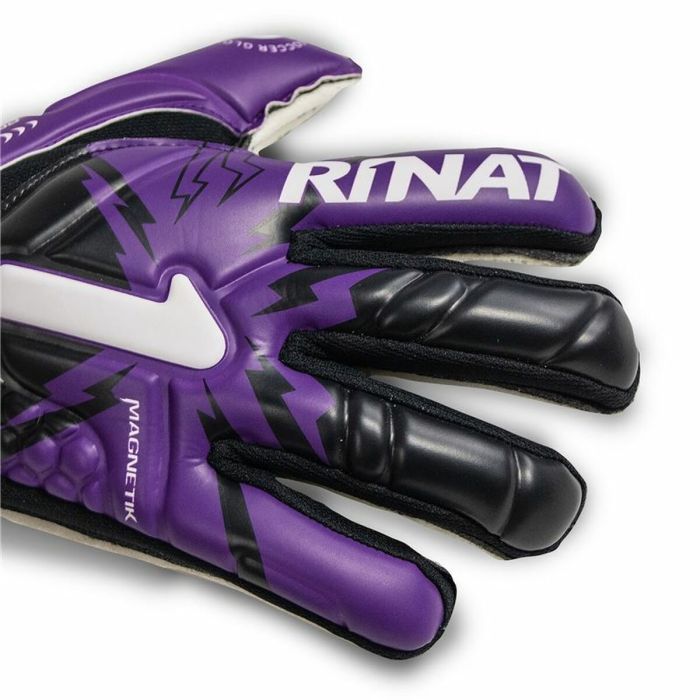 Guantes de Portero Rinat Magnetik Spine Turf Morado Adultos 4