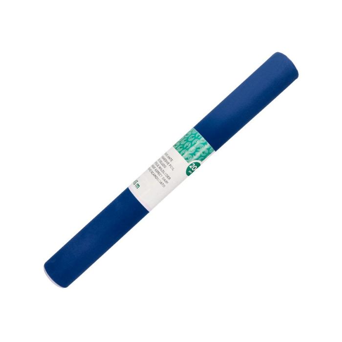 Rollo Adhesivo Liderpapel Unicolor Azul Brillo Rollo De 0,45 X 2 Mt 1