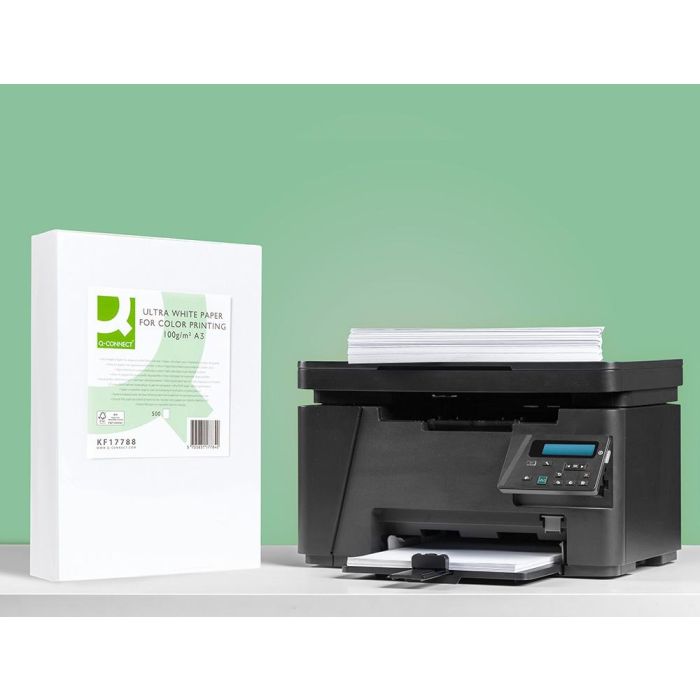 Papel Fotocopiadora Q-Connect Ultra White Din A3 100 gramos Paquete De 500 Hojas 8