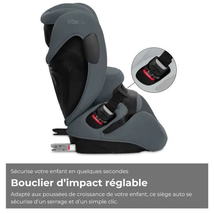 Cybex Silla de coche Pallas B3 i-Size Grupo 1/2/3 Reclinable CBX4063846432035 Cobblestone Gray Gris oscuro 2