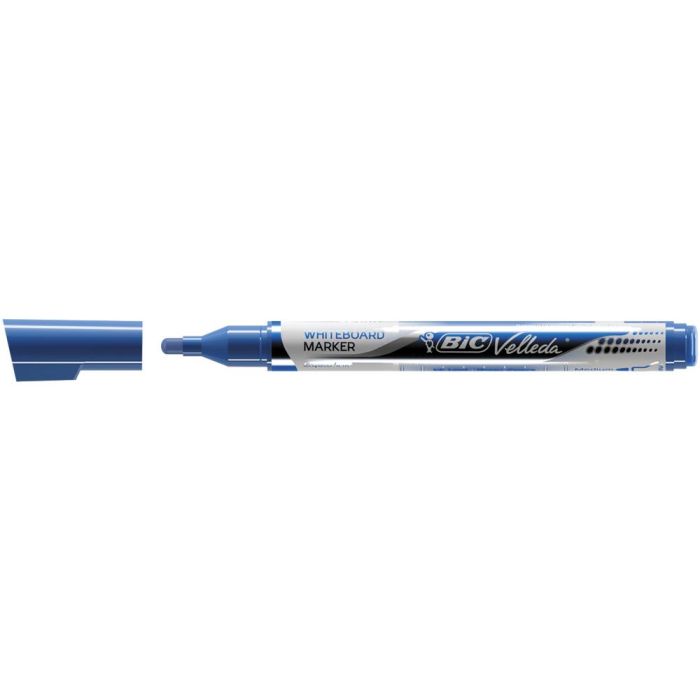 Rotulador Bic Velleda Azul (12 Piezas) 1