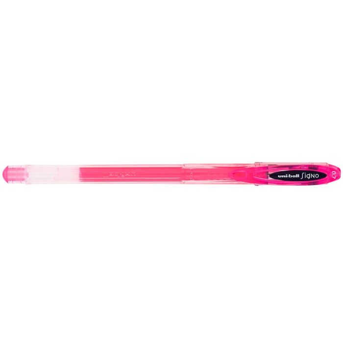 Boligrafo de tinta líquida Uni-Ball Signo UM-120 0,7 mm Rosa (12 Piezas) 1