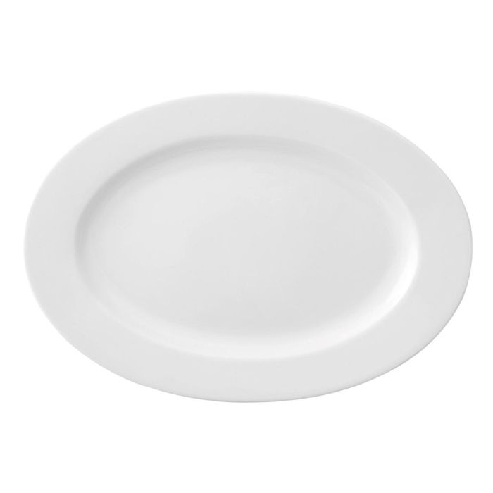 Plato Oval Porcelana Prime Ariane 22x20 cm