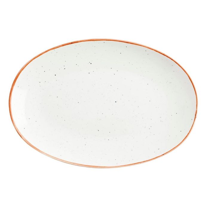 Fuente Oval Porcelana Terra Ariane 26 cm (12 Unidades)