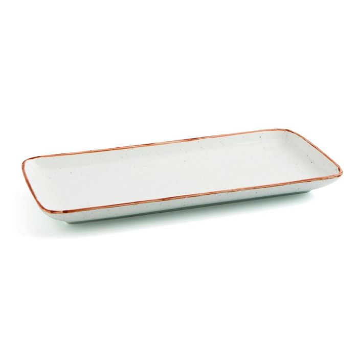 Fuente Rectangular Porcelana Terra Ariane 36x16,5 cm (6 Unidades) 1