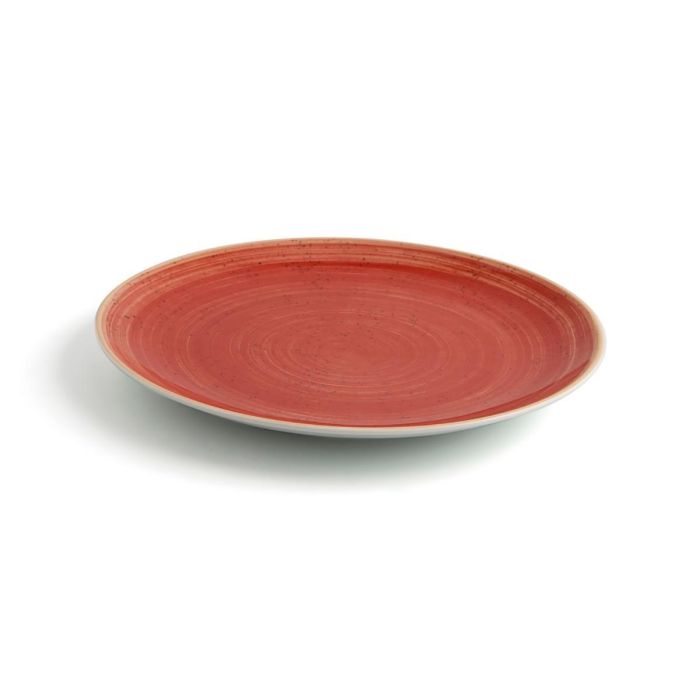 Plato Llano Porcelana Terra Ariane 21 cm (12 Unidades) 1