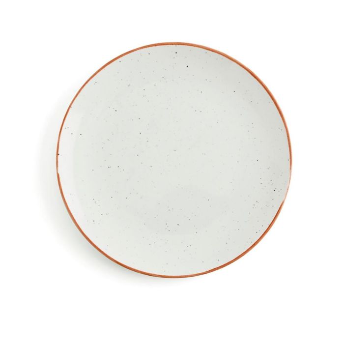 Plato Llano Porcelana Terra Ariane 21 cm (12 Unidades)