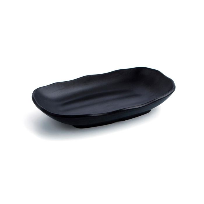 Plato Oval Melamina A'Bordo Quid 25,5 cm