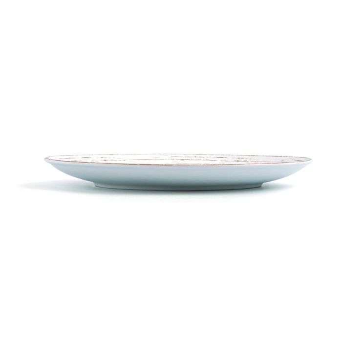 Plato Llano Porcelana Tornado White Ariane 31 cm 1