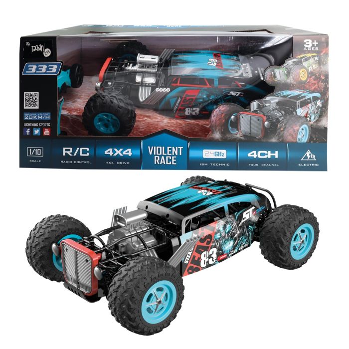 Coche Velocidad Offroad Rc Escala 1:12 Colores 2 Coche Velocidad Offroad Rc Escala 1:12 Colores 2