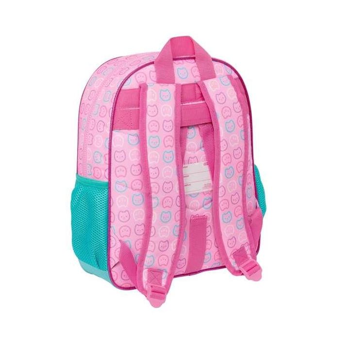 Mochila Safta Infantil Adaptable A Carro Gabby S Dollhouse Party 340x260x110 mm 4 Mochila Safta Infantil Adaptable A Carro Gabby S Dollhouse Party 340x260x110 mm 4