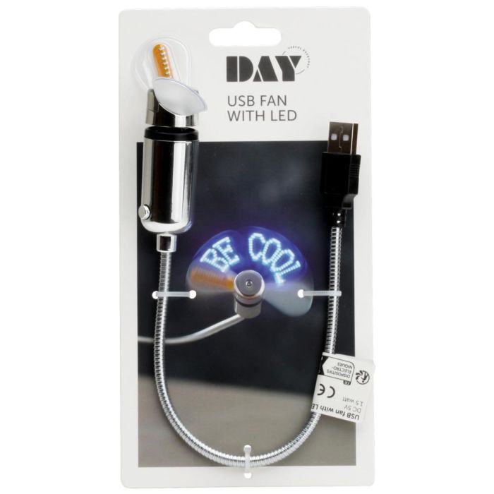 Ventilador Usb Con Led Day